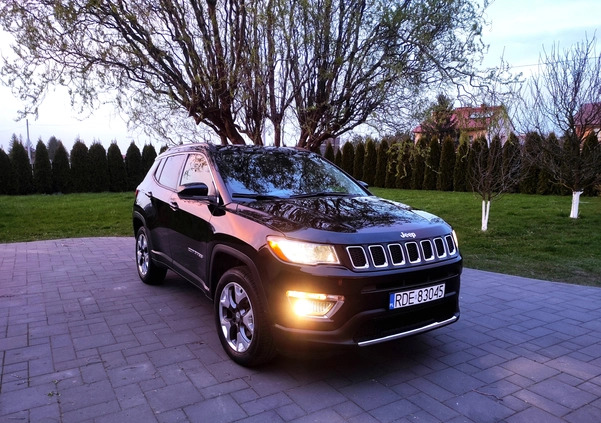Jeep Compass cena 87900 przebieg: 65400, rok produkcji 2019 z Dębica małe 781